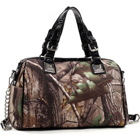 womens camouflage purses|camouflage bag with toggle clasp.